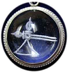 Sonnen Amulett mit OM