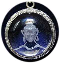 Buddha Amulett Bergkristall