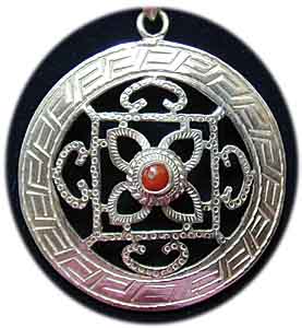 Vajra Mandala Amulett Anhänger
