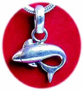 Delfin Anhänger Silber
