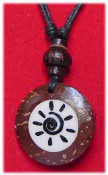 Amulett Anhänger keltische Spirale