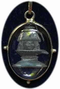 Brahma Amulett Bergkristall