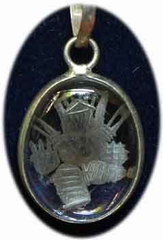 Ganesh Amulett Bergkristall